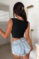 Women's Sexy Sleeveless Crop top Seamless Square Neck Trendy Tank top